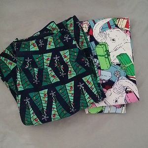 OS Christmas Leggings